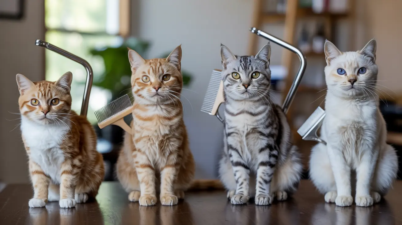 Escolhendo a Escova Certa para o Tipo de Pelo do Seu Gato