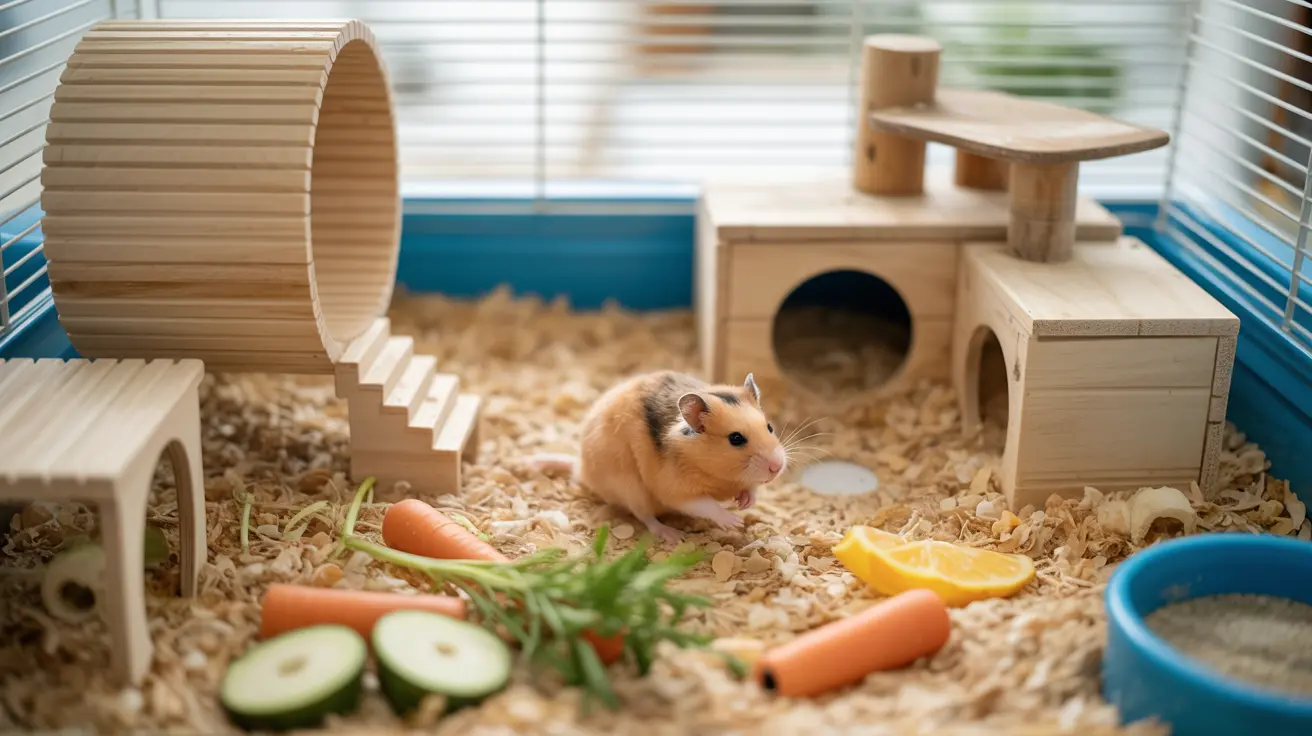 O Ambiente Ideal para um Hamster Solitário